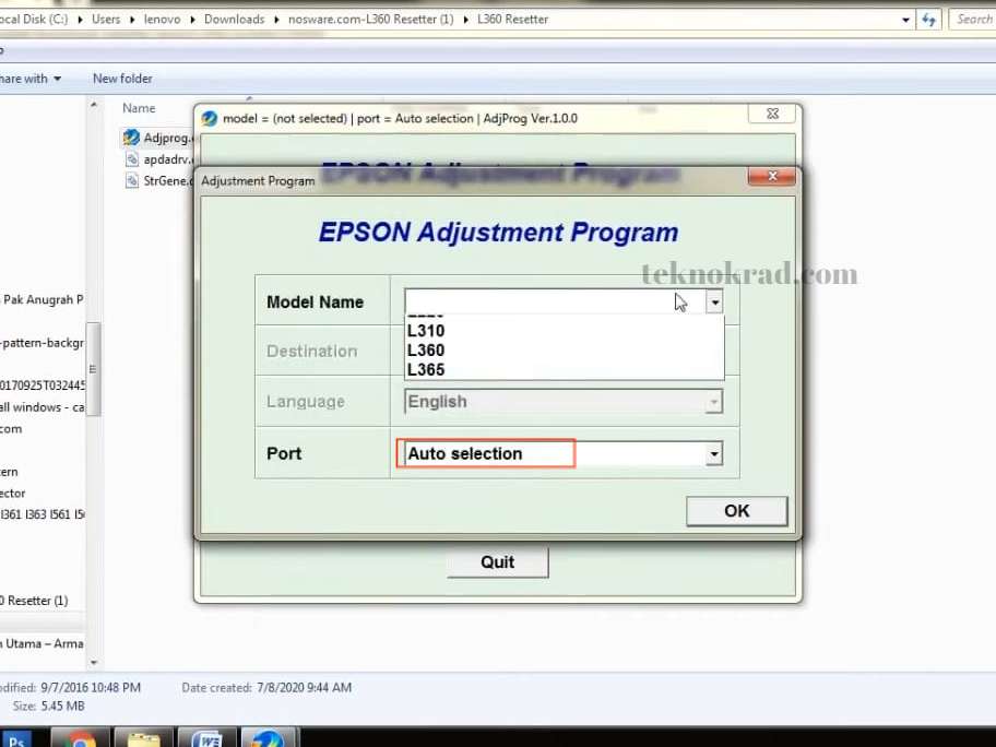 download software resetter epson l120